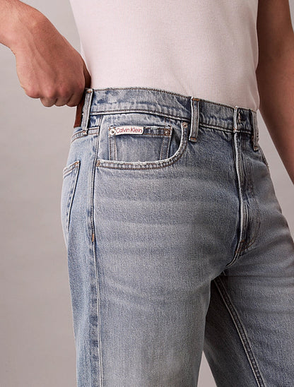 Calvin Klein Jeans Straight Standard LV04RE703G 2TI Blu Chiaro Uomo