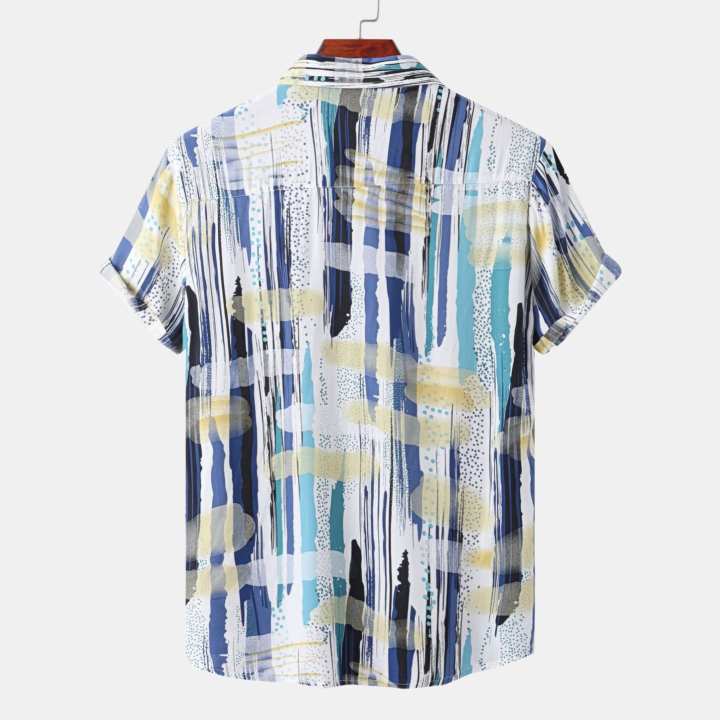 Camicia Casual Estiva Uomo a Righe – Camicia Leggera Manica Lunga