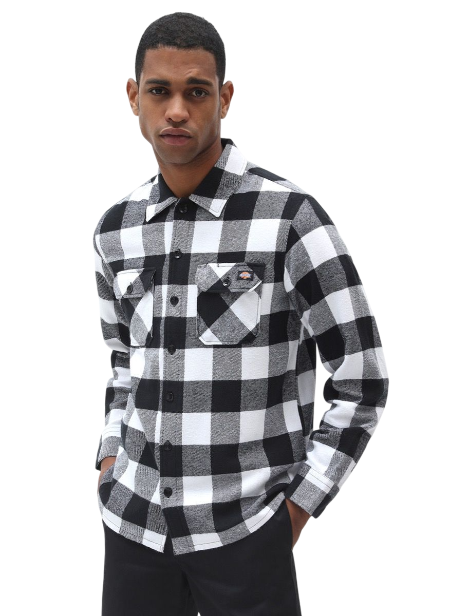 Dickies Camicia Uomo Sacramento Nera DK0A4XDZBLK1 | SportiamoWeb