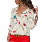 Women's Elegant Chiffon Long Sleeve Blouse | Casual Chic Office Top