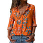 Women's Elegant Chiffon Long Sleeve Blouse | Casual Chic Office Top