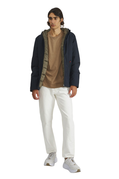 Canadian Men's Hooded Jacket Carignan CN.G221390/DKNAV blue