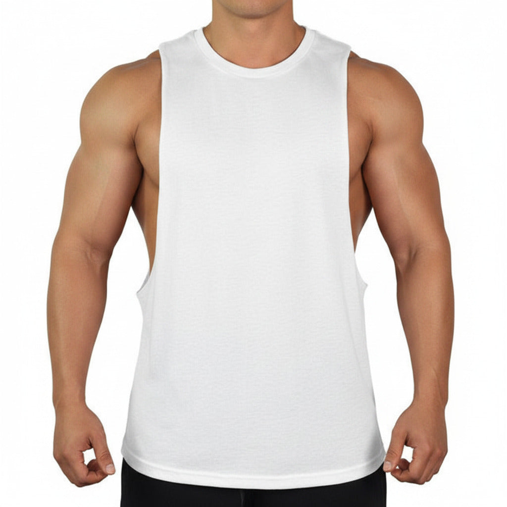 Canotta Uomo Palestra Slim Fit Senza Maniche
