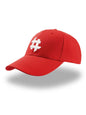 Baseball Visor Hat - Red