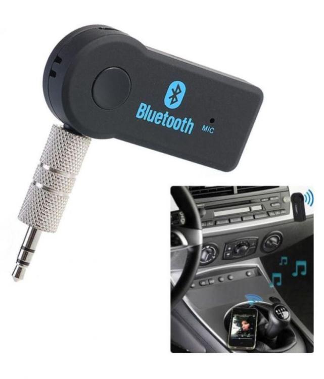 Empfänger Adapter Klinke 3.5mm Aux Bluetooth Freisprecheinrichtung Kfz-Stereo-Audio