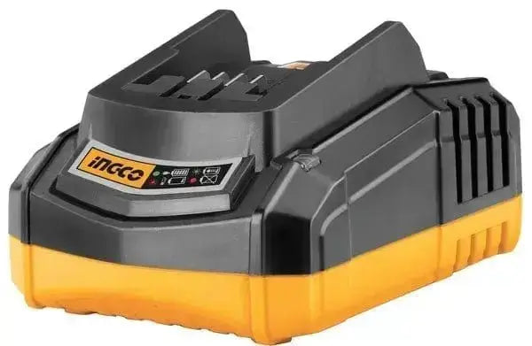 Caricabatterie rapido 20 v 2 ah per utensili a batteria ingco