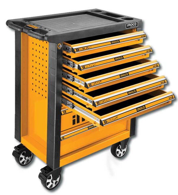 Carrello degli attrezzi vuoto premium a 7 cassetti