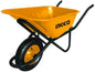 Steel Wheelbarrow 90 Liters with Pneumatic Wheel