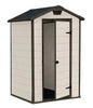 Casetta in resina Manor Beige 128x94x196h