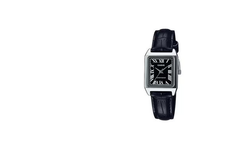 Orologio Casio donna LTP-V007L-1B cinturino in pelle nero