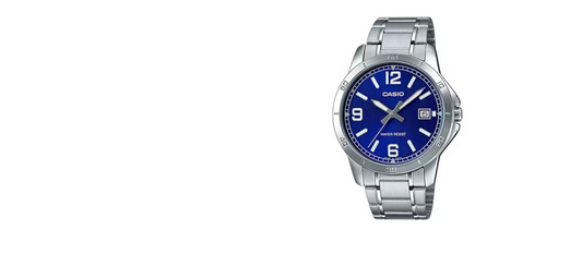 Orologio Casio MTP-V004D-2B in acciaio inossidabile colore blu
