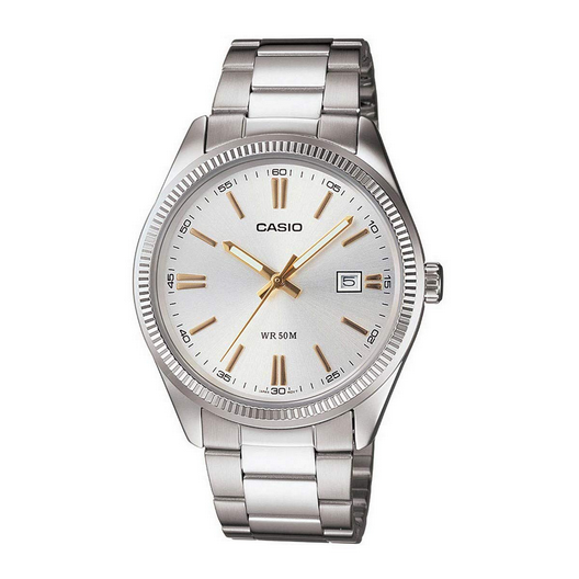 Orologio da uomo casio MTP-1302D-7A2V cinturino in acciaio inossidabile