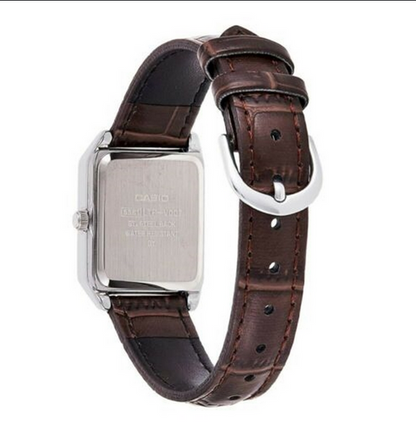 Casio LTP-V007L-7B2 – Orologio da Donna Classico con Cinturino in Pelle marrone