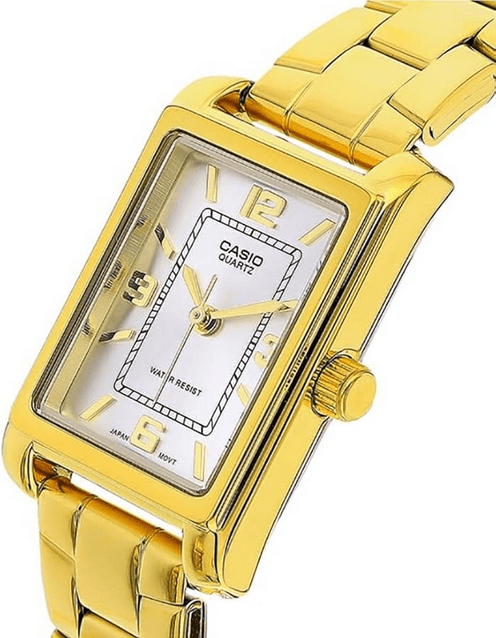 Casio LTP-1234PG-7A – Orologio Donna Analogico Acciaio Dorato 30 m