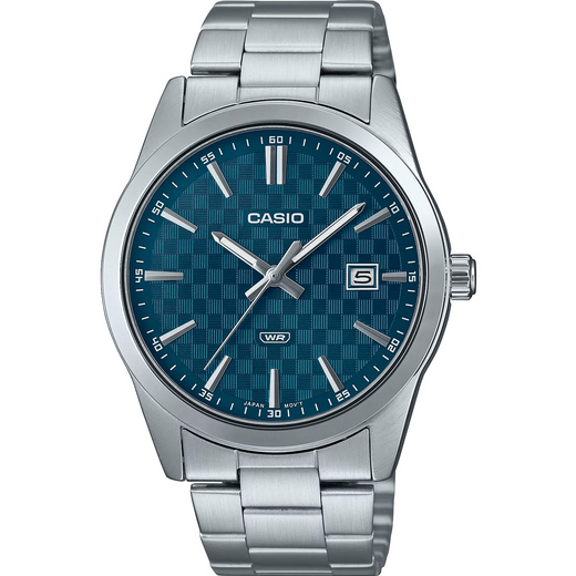 Orologio Uomo Casio MTP-VD03D-2A Acciaio Quadrante Blu Elegante