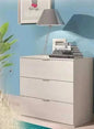 Oak chest of drawers with 3 drawers - Home storage furniture