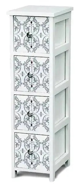 Cassettiera in Legno di Paulownia Modello 8060: Eleganza e Funzionalità