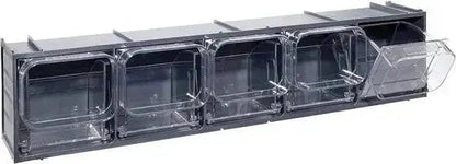 Cassettiera modulare crystal box 5 cassetti cb 50-2s