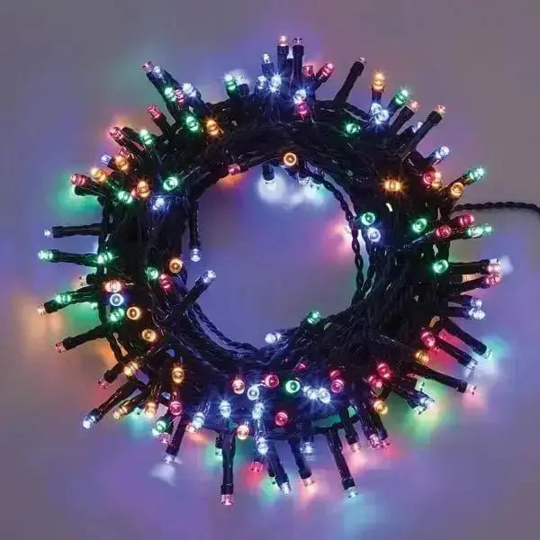 Lichterkette lin.320 LED Multc.mt.12,8+2