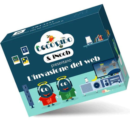 Asmodee Coco Rido x iNoob: Die Invasion des Webs Brettspiel Kartenspiel Partyspiele