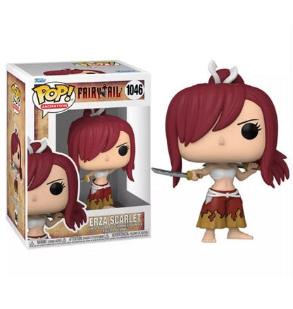 Funko Pop ! Animation Fairy Tail - (1046) Erza Scarlet Figure Vinyl 9cm