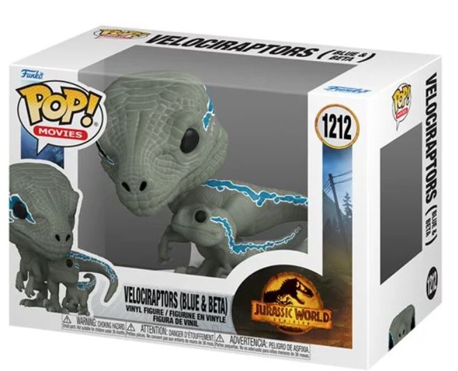 Funko Pop! Movies Jurassic World Dominion - Velociraptoren Blue & Beta (1212)