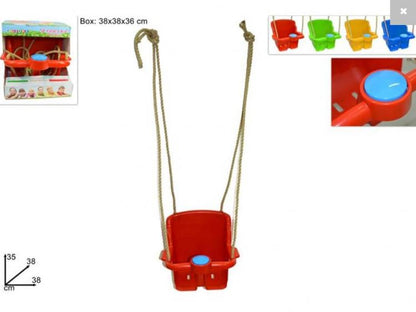 Schaukel-Kindersitz für Babys und Kleinkinder mit Hupe, Fallschutz, Outdoor, Garten