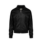Censured Men's Bomber Jacket JMPHAM PSV3 90 Black Faux Leather | Urban Streetwear High Neck Jacket