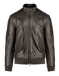 Men's Leather Jacket Censured JMPHAM SHO3 14 Brown | Genuine Leather Bomber