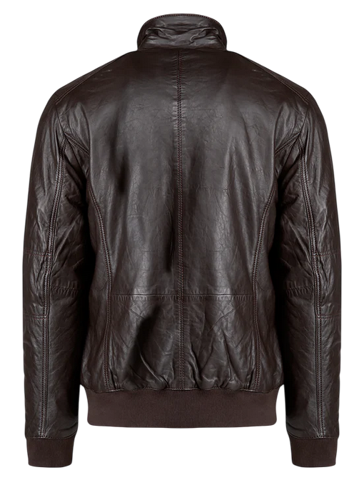 Giacca Pelle Uomo Censured JMPHAM SHO3 14 Marrone | Bomber Vera Pelle