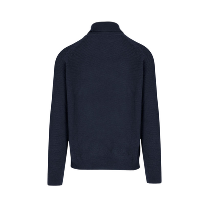 Censured Maglione Dolcevita Uomo Maniche Raglan MMC604TCWH5 291 Blu - Maglione Uomo Caldo e Traspirante