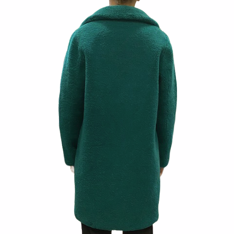 Censured pellicia sintetica da donna CW2770TSHRS 344 verde