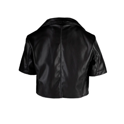 Censured giacca corta in ecopelle Short Slevve JWGLACTFNSV 90 nero