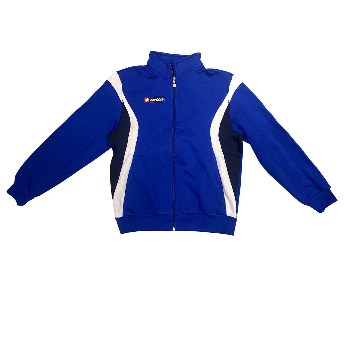 Lotto Junior Star M5245 Zipped Fleece Tracksuit Azure-Blue