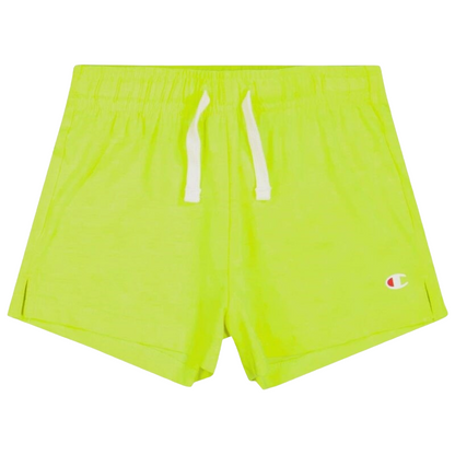 Champion Completo da bambina e ragazza Legacy Fun Club Thirt e Short 404679 WW001 WHT white