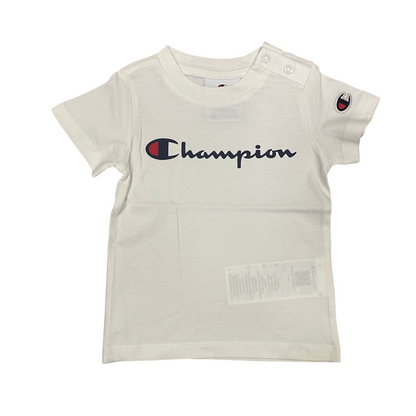 Champion 3 magliette manica corta da bambino 306900 BS501 blu-bianco-verde