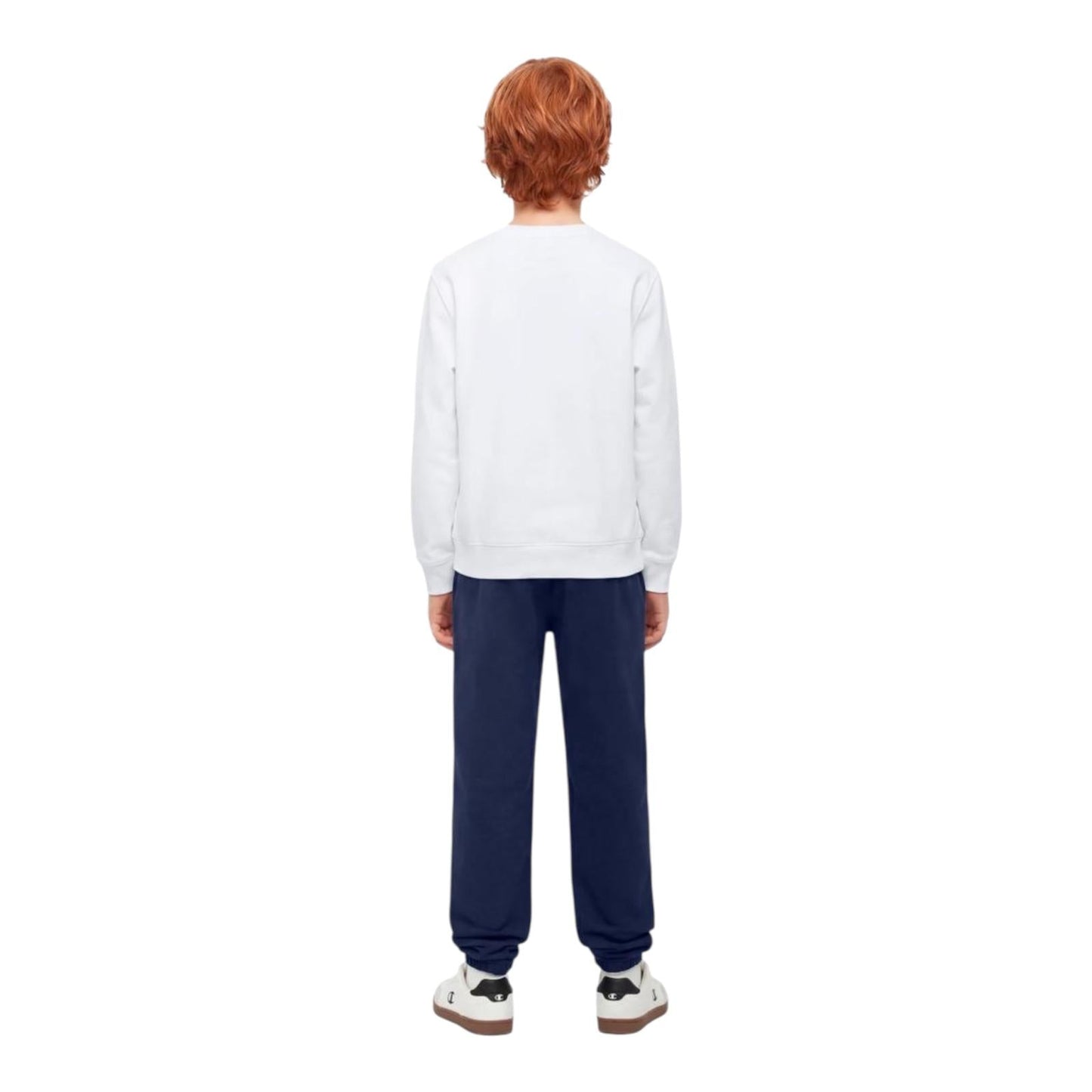 Champion Tuta Donna Crewneck 307537 WW001 Bianco