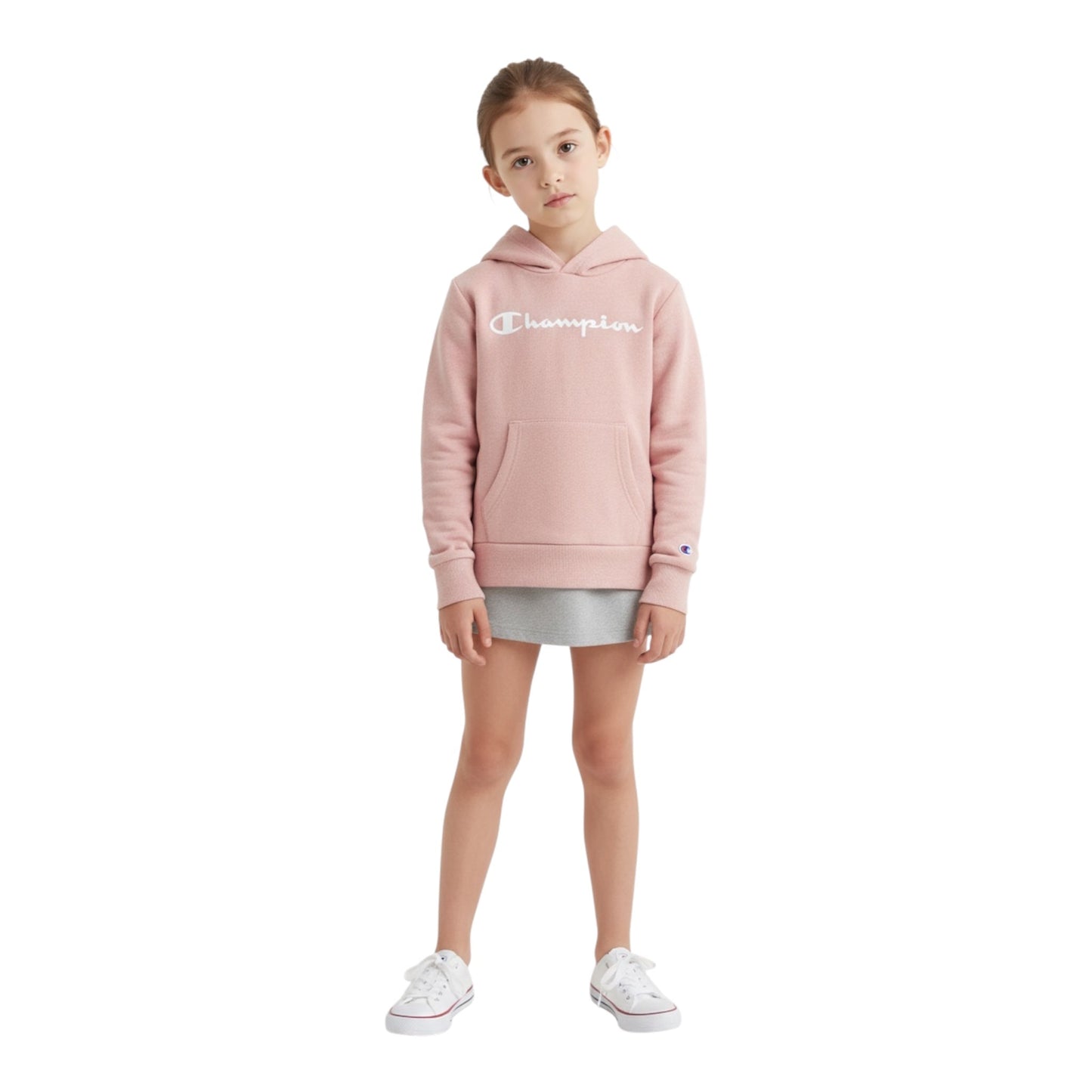 Champion Felpa Cappuccio 307358 PS119 rosa