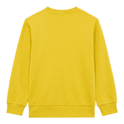 Champion Felpa Girocollo Junior 307359-YS170 Gialla Cotone