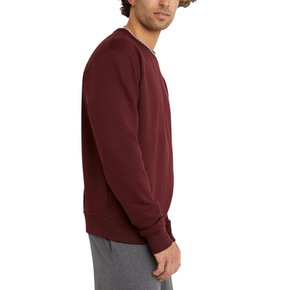 Champion Felpa Uomo Girocollo 221996 RS522 Bordeaux – cotone, comfort, stile moderno e sportivo