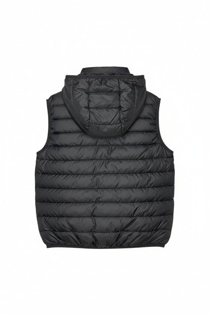 Champion Gilet con Cappuccio 307542 KK001 Junior Nero