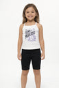 Champion Legacy Girl Set Tank Top + Short Leggings 405379 WW001 – Girl
