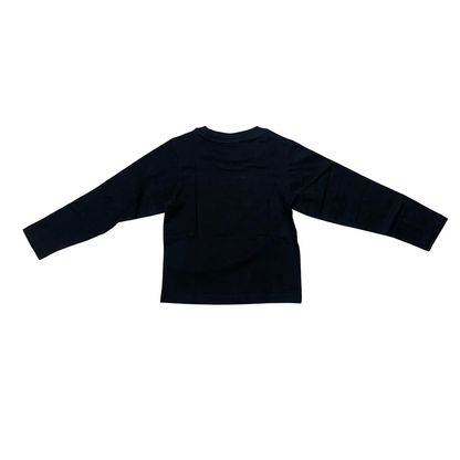 Champion Maglietta Manica Lunga Bambino 405254 WW056 Beige-Nero - Comfort e Stile Junior
