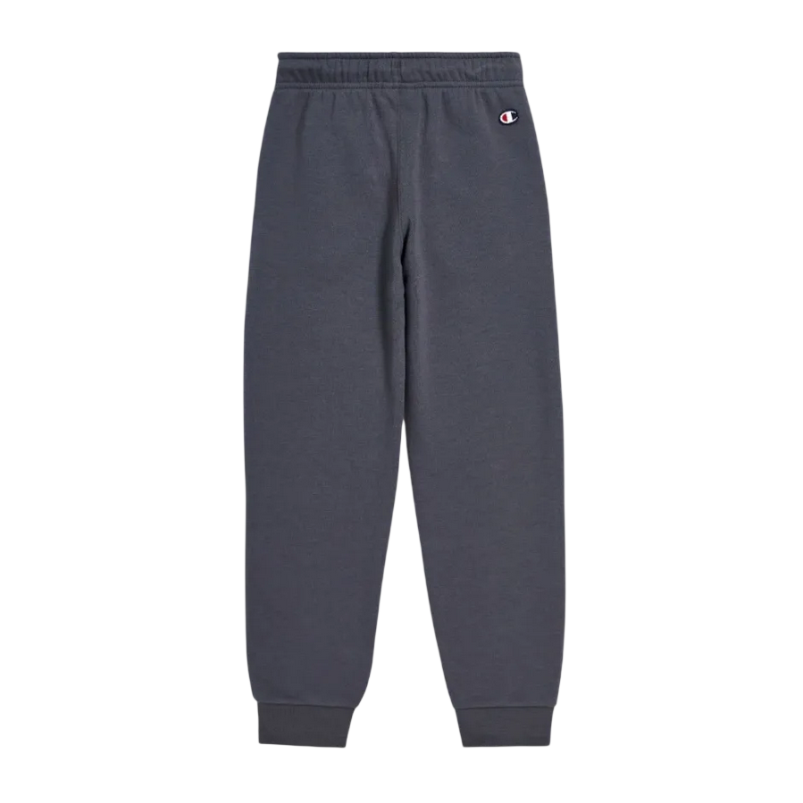 Champion Pantalone Sportivo Ragazzo 306499 ES508 Grigio - Legacy America Logo Gamba