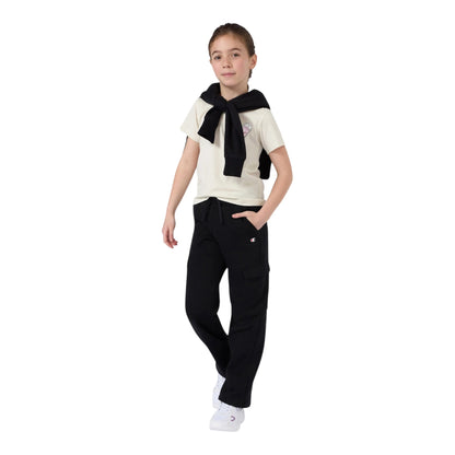 Champion Pantalone Straight Hem 405303 KK001 Nero