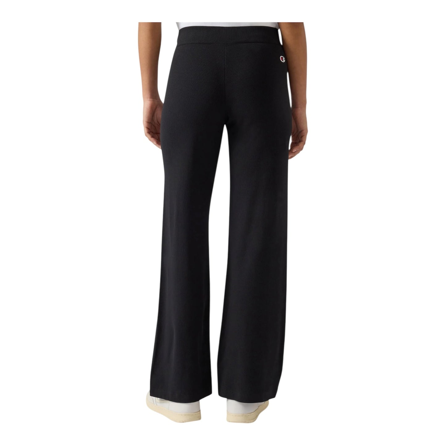 Champion Pantalone Wide Leg 118613 KK001 Donna Nero