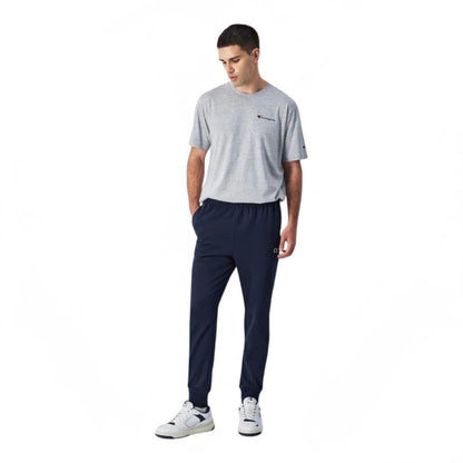 Champion Pantalone Donna Rib Cuff 220307 BS501 Blu
