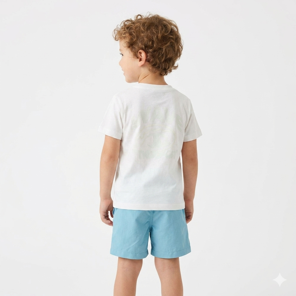 Champion Set Donna Maglietta e Pantaloncino 307575 WW001 Bianco