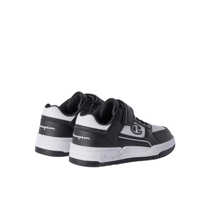 Champion – Sneakers Ragazzi Rebound 18 Heritage S32815 KK011 Bianco-Nero| Stile Sportivo, Comfort e Libertà di Movimento