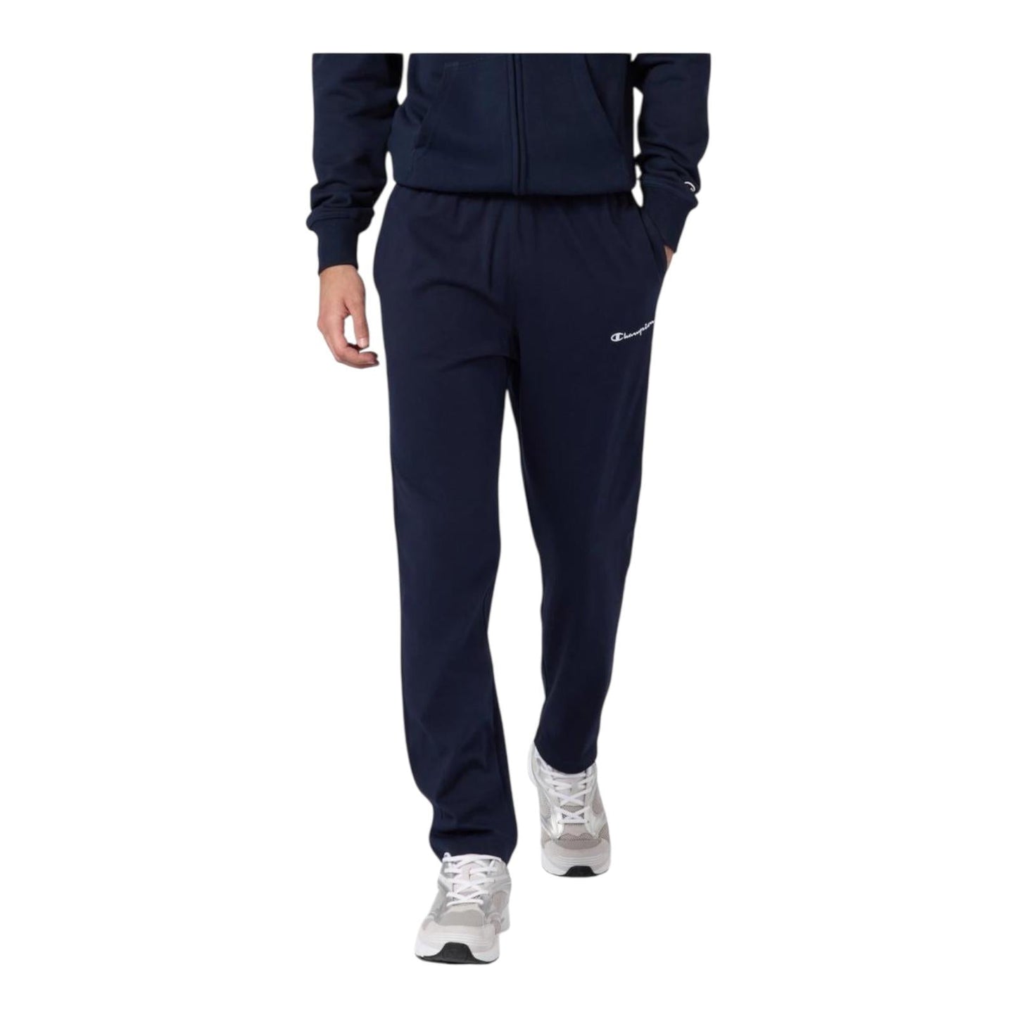 Champion Pantalone Donna Straight Hem 221805 BS501 Blu
